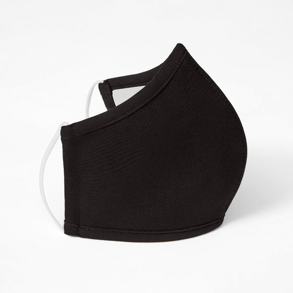 Black Jaanuu Adult Face Mask - Picture 3 of 3